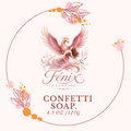 Confetti soap